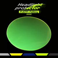 for harley flstfi fatboy 2002 motorcycle accessories screen lens guard acrylic headlight protector cover headlamp shield
