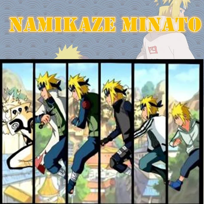Косплей Набор Аниме Hokage ниндзя Yondaime Namikaze Minato плащ костюм Хэллоуин Одежда для