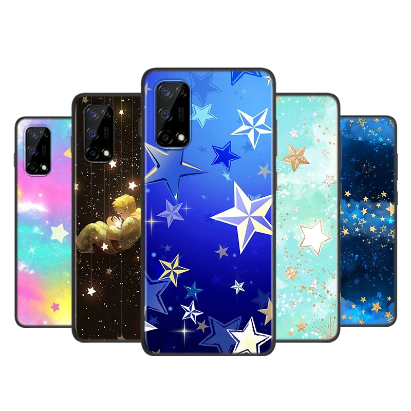 

Lucky Five-Pointed Star For OPPO A5 A9 A11X A1K A12 A12E A31 A32 A52 A53 A72 A73 A93 A94 AX7 Pro Soft Phone Case