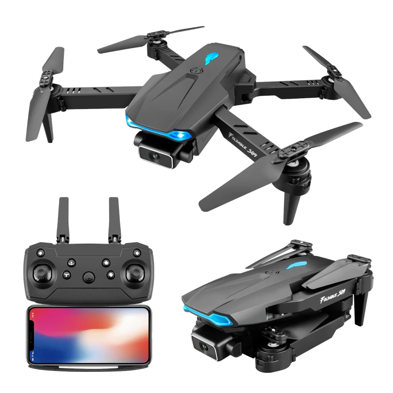 

2021 New S89 pro 4k Drone, Dual HD Camera, Visual Positioning, 1080P, WiFi, Fpv, Height Hold, VS V4 Quadcopter, Toy