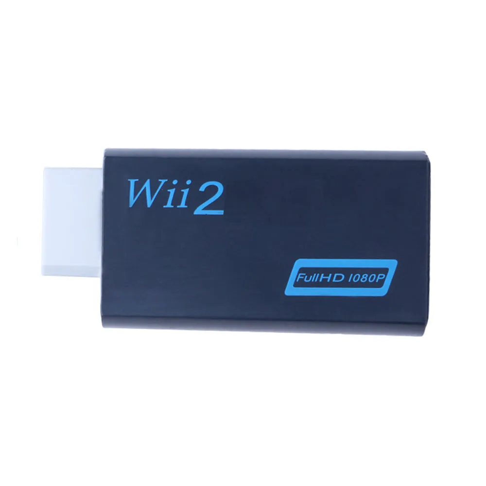 1080P для Wii-совместимый преобразователь Full HD 720P 3 5 мм аудио Wii адаптер TV PC монитор