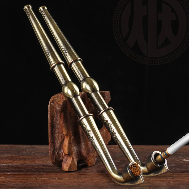 Ручная трубка из медного сплава для курения табака трубки домашвечерние НКИ