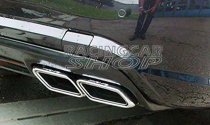 AMG наконечник выхлопных газов для Mercedes Benz C class E S W204 W212 W222 C207 E63 E300 E350 E500 R231 SL63 S63 C63