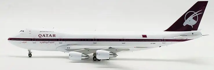 Inflight QATAR BOEING 747 B747SR A7-ABK 1/200 литье под давлением модель самолета |