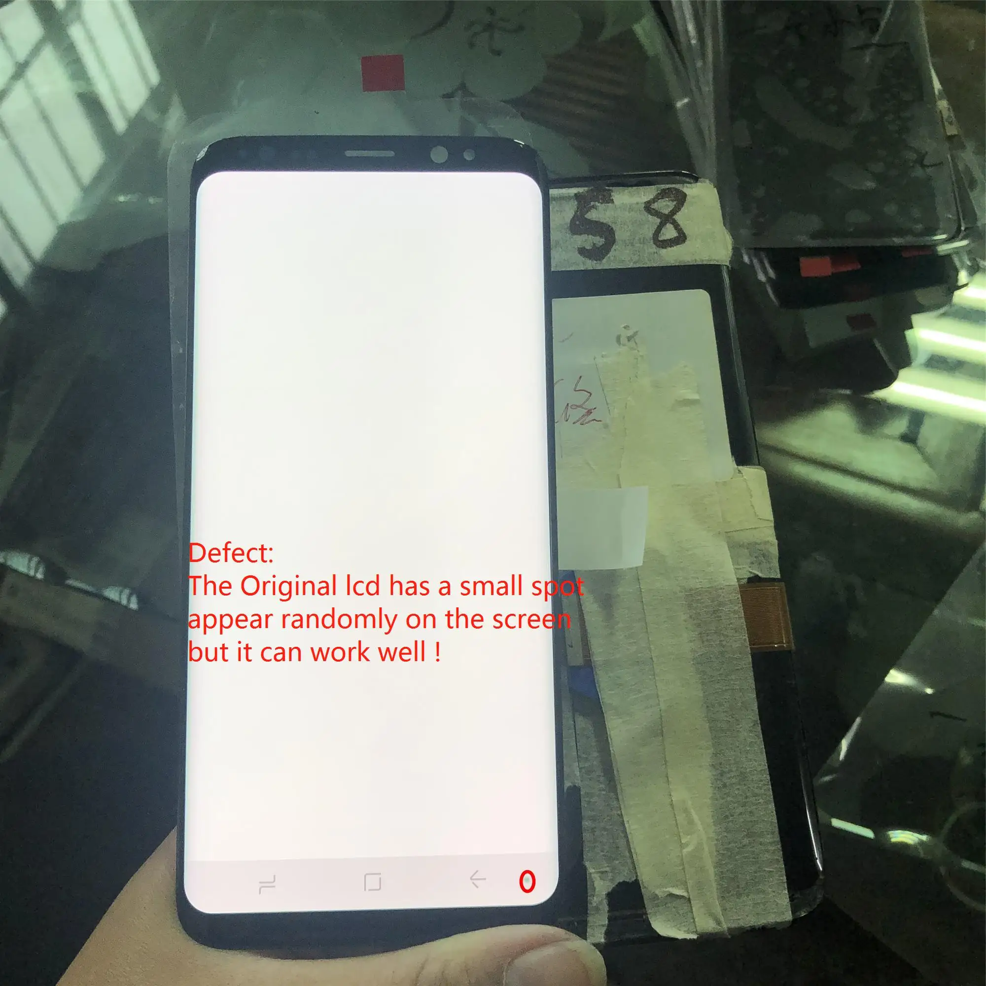 Super AMOLED для SAMSUNG galaxyS8 G950 G950F ЖК дисплей сенсорный экран дигитайзер замена с