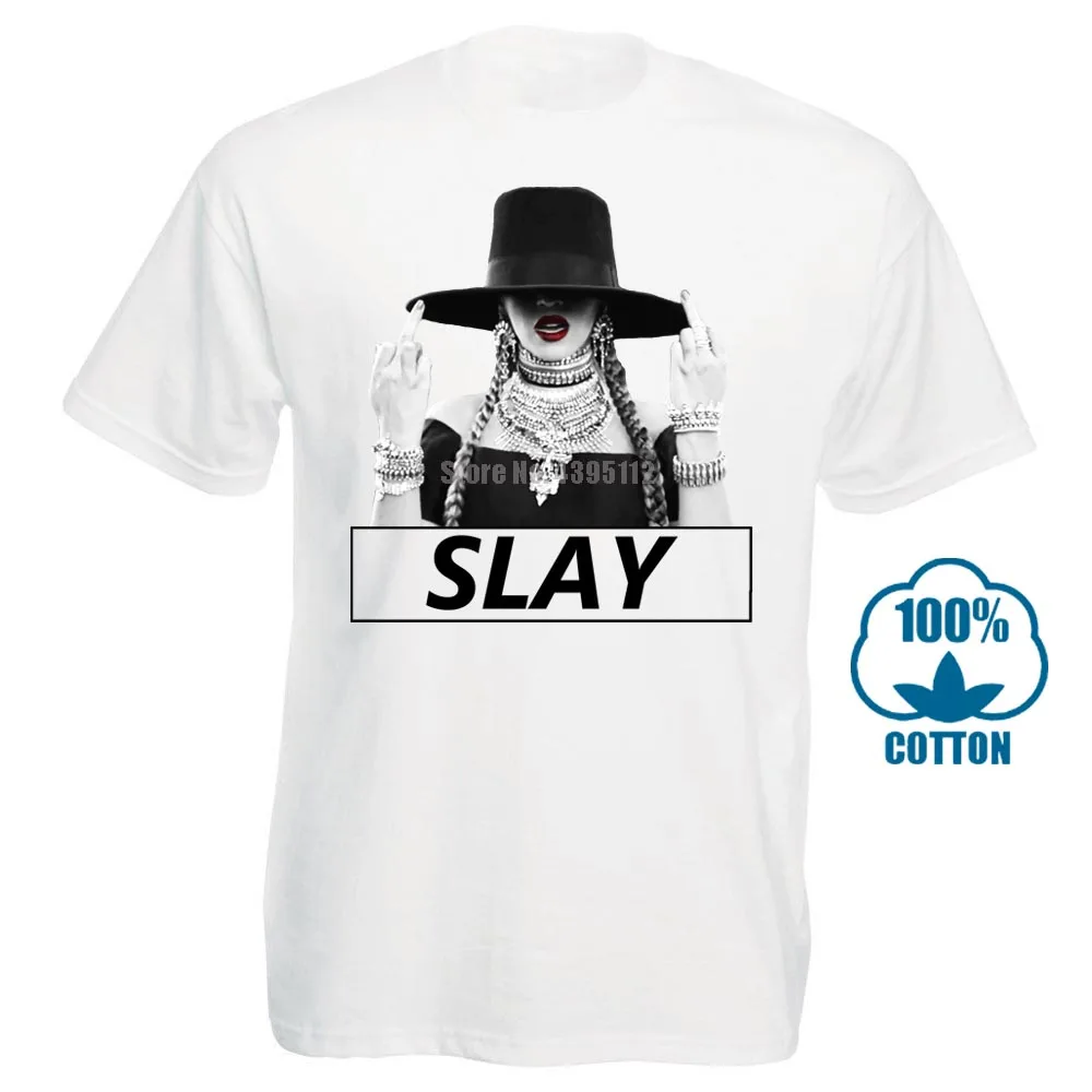 Slay Beyonce формирующая футболка Lemonade Swag Tumblg Blvck Fresh Jay Z Топ|Мужские футболки| |