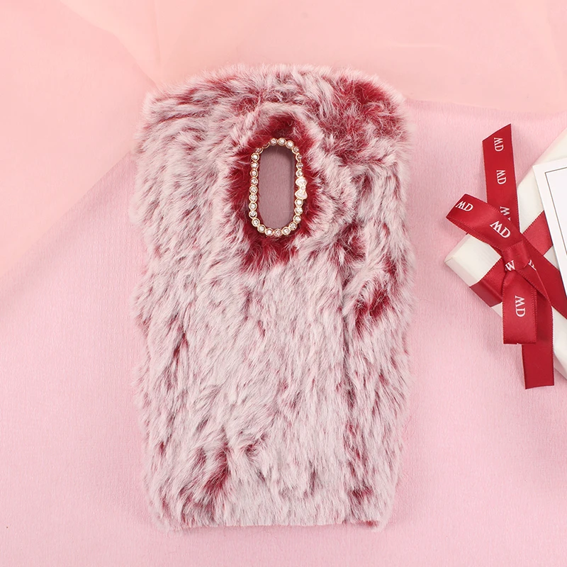 Пушистая самодельная Милая Резиновая кожа с длинными волосами счастливая собака