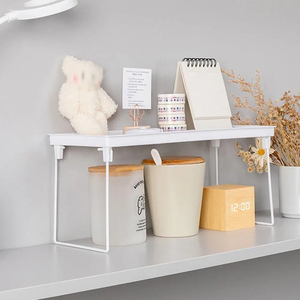 1PC New Home Closet Organizer Storage Shelf Cabinet Holders for Kitchen Rack Space Saving Wardrobe Decorative Shelves | Дом и сад