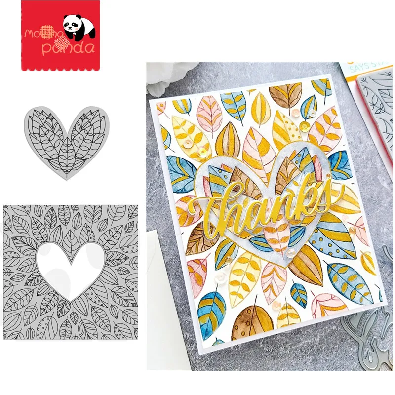 Осенние листья металлический Трафаретный вырубной штамп и марки 2020 новые