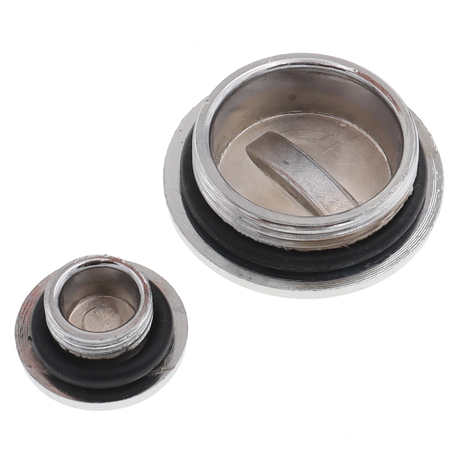 Левая круглая декоративная крышка двигателя визуального отверстия AB головки