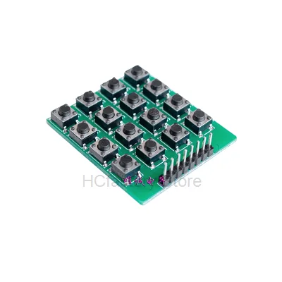 Оригинальная тестовая плата модуля клавиатуры 8-контактный 4x4 матрица 16 клавиш