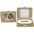 Деревянная рамка для фотографий, коробка для хранения волос плода, для детей и мужчин