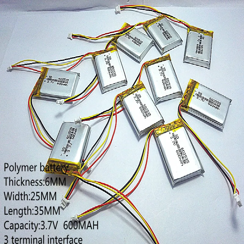 Литий-полимерная аккумуляторная батарея для Mp3 MP4 GPS DVD планшетных ПК электронных