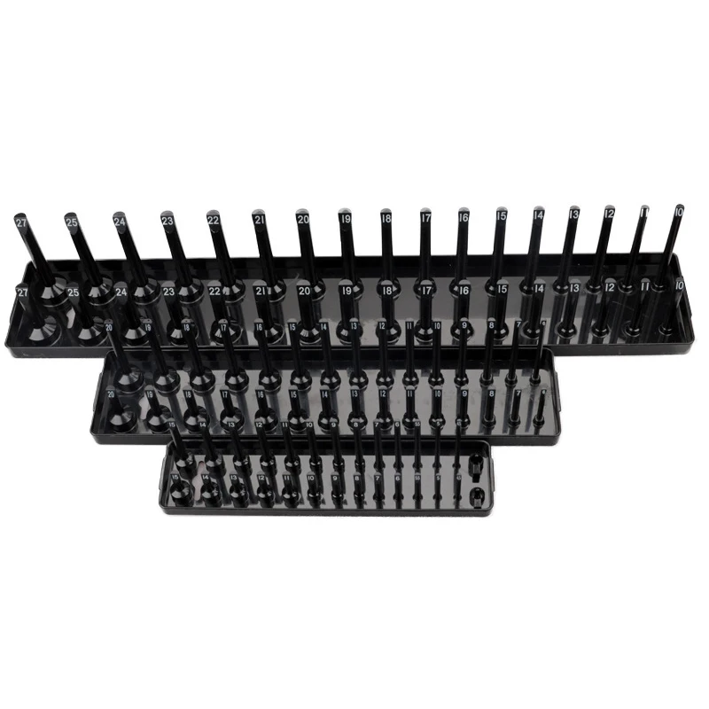 Контейнеры для хранения Sae (красные) и метрические (черные)-набор из 6 шт. | Привод 1/4