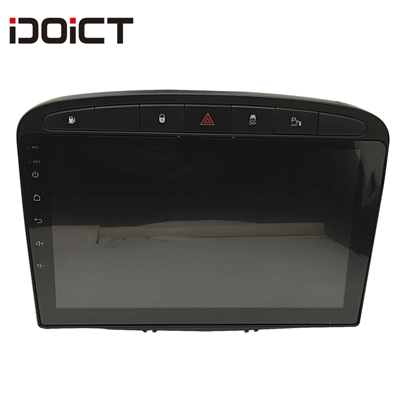 Автомобильный DVD плеер IDOICT Android 9 1 GPS навигатор для Peugeot 408 308 308SW RCZ аудио Радио
