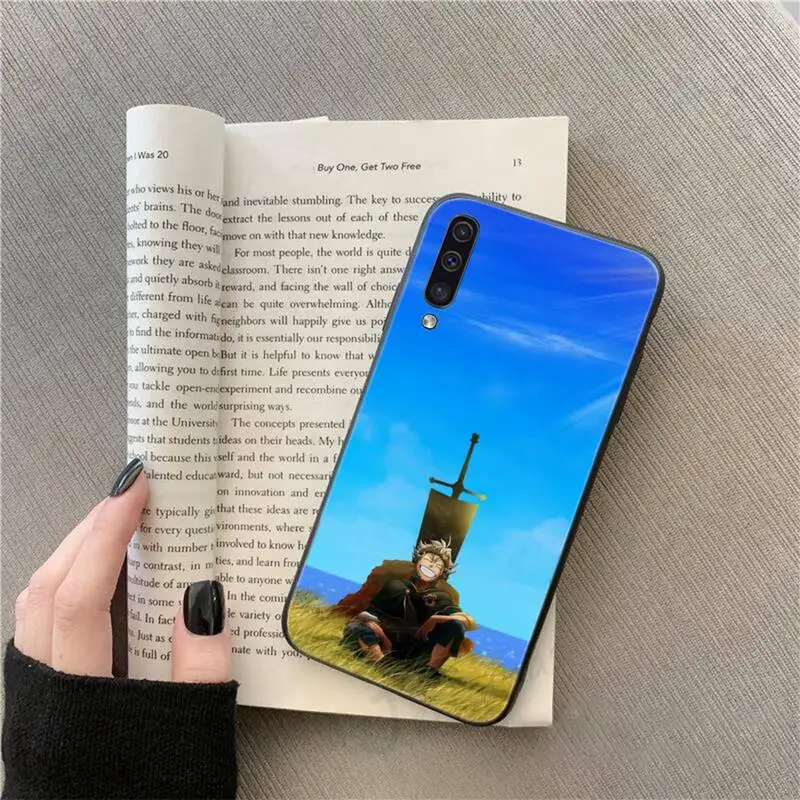 

Anime black clover asta demon Phone Case For Samsung galaxy S 9 10 20 A 10 21 30 31 40 50 51 71 s note 20 j 4 2018 plus