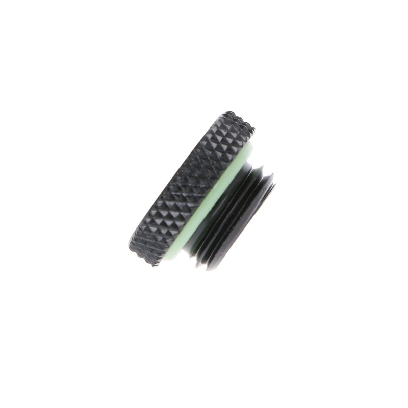 Мини G1/4 гладкая защита от воды конец Кепки разъем для водяного охлаждения