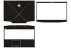 Углеродная Виниловая наклейка для ноутбука HP OMEN 15-dh0144tx DH0145 DH0146TX DH0147TX DH0008 DH002NL DH0001NG DH0010NG DH0000
