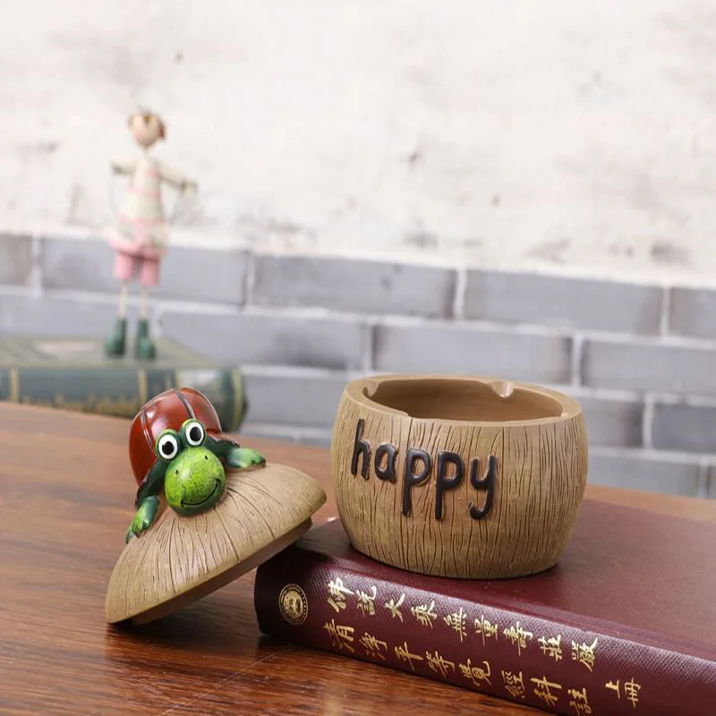 Милый мультфильм Пепельница смолы пепельница для сигарет и сигар курительных