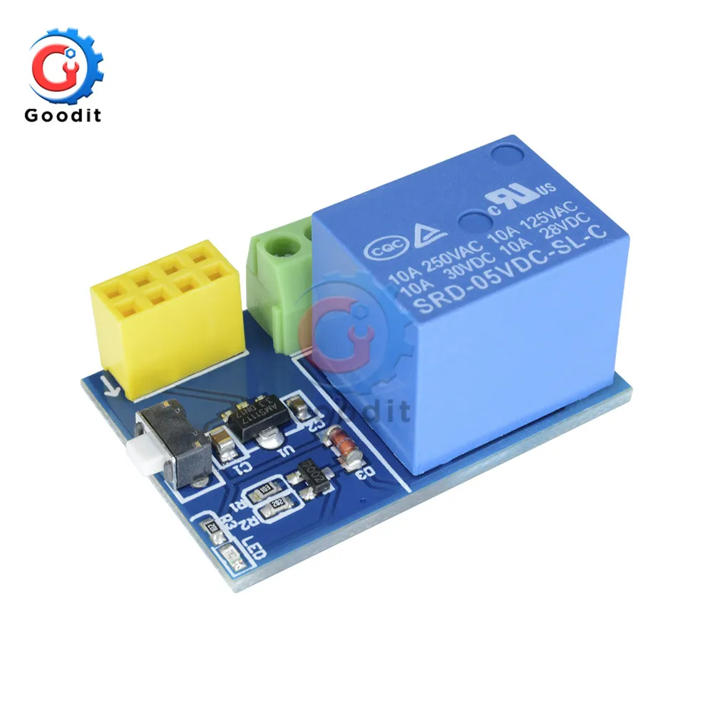 ESP8266 5 в 1CH релейный модуль ESP-01/01 S wifi модуль для Arduino UNO R3 Mega2560 Nano Raspberry Pi умный дом Беспроводная релейная плата - Габаритные размеры: Relay Shield