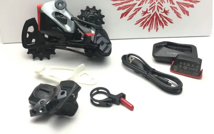 Задний переключатель передач SRAM X01 EAGLE AXS 12S + электронные детали велосипедный