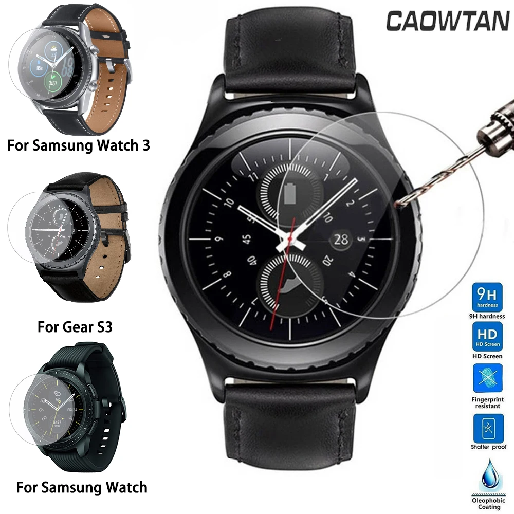 2 шт./лот закаленное стекло для Samsung Gear S3 Frontier Classic Galaxy watch 46 мм 42 S2 Защитная пленка