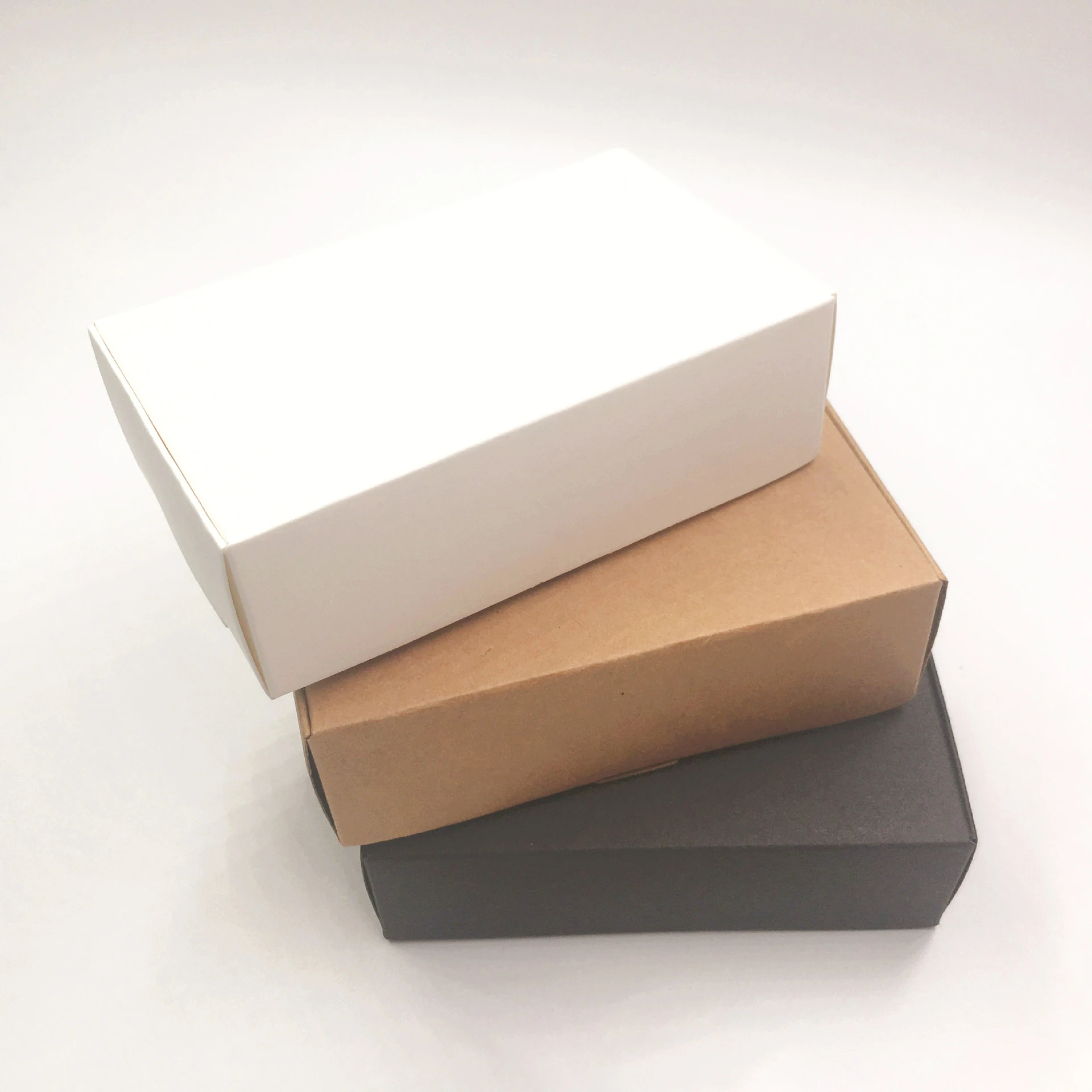 

10pcs Kraft Paper Box Packaging Wedding Party Handmade Soap Gift Package Boxes Diy Jewelry Craft Display Storage Packing Case