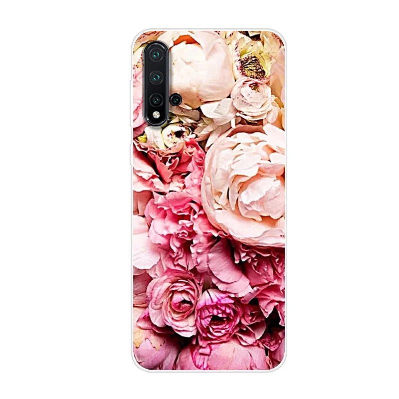 Мягкий ТПУ чехол для телефона huawei Nova5 сумки Pro pro Capa |