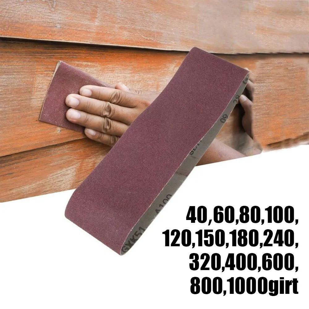 

Оптовая продажа 10 шт 40-1000 зернистость 75X533 мм шлифовальный пояс с наждачной бумагой 3X21 дюймов абсолютно новый и высококачественный