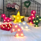 Подарок для будущей матери, Ночной светильник с мини фламинго, ананасом, КАКТУСОМ, светодиодная лампа, Рождественское украшение для дома, украшение для спальни