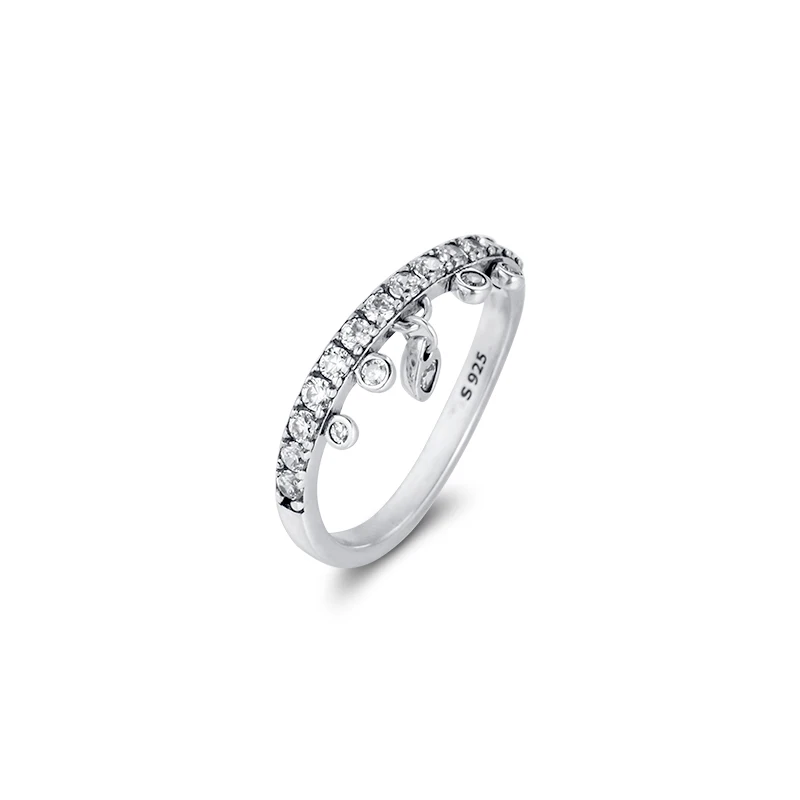 CKK кольцо в виде капелек для люстры кольца женщин Anel Feminino 100% 925 ювелирные изделия