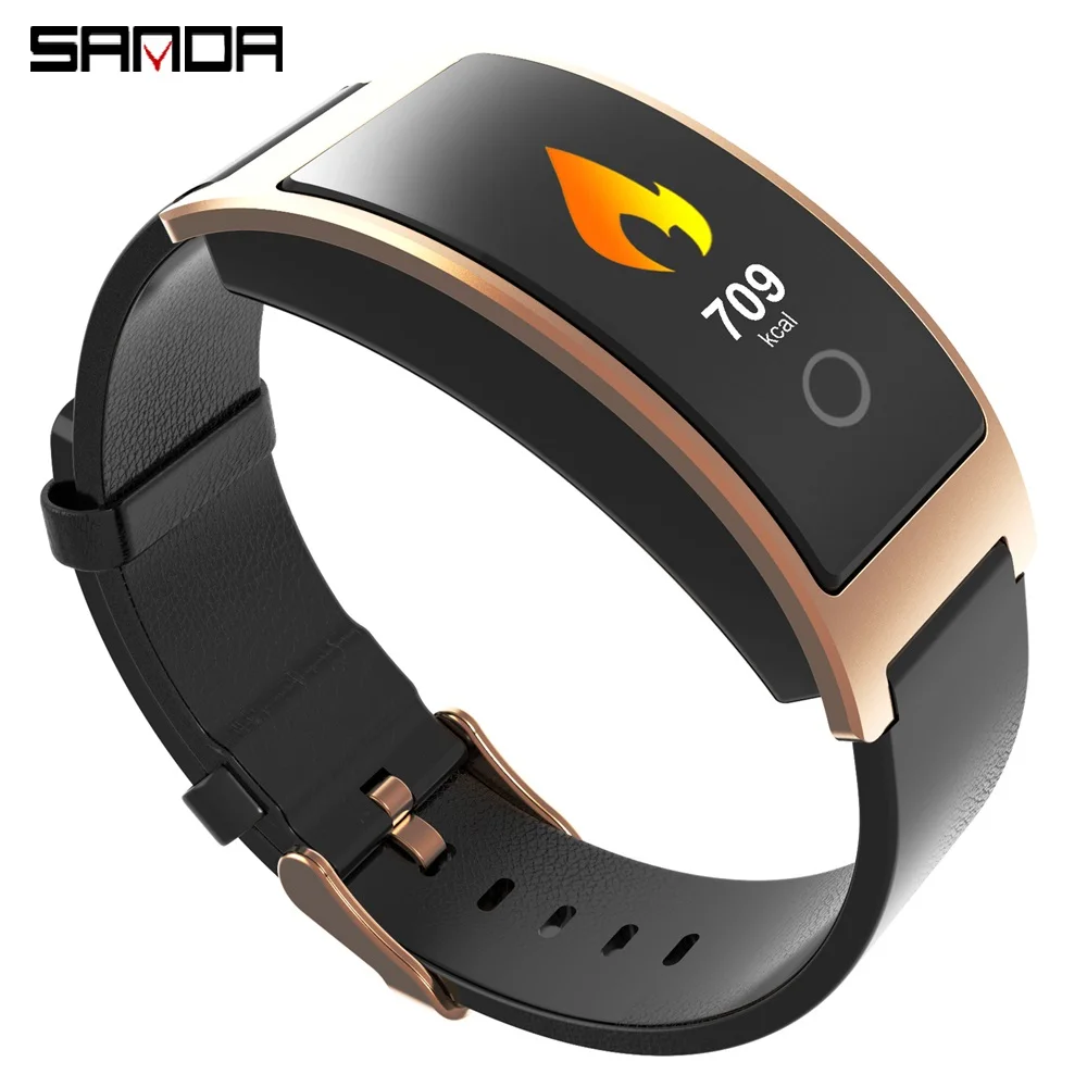 Умные фитнес-часы SANDA Bluetooth IP67 водонепроницаемые | Наручные часы