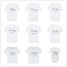 Забавный Семейный комплект одежды для малышей, папы, мамы, брата, сестры, 2022 год