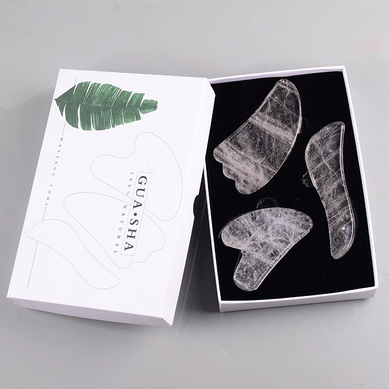 Набор инструментов для Массажа Гуаша подарочных коробок из натурального