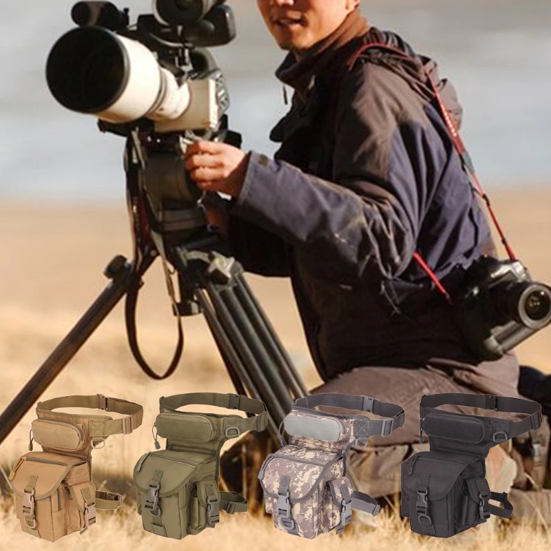 

Oxford Cloth Army Camouflage Style Pinpointing Metal Detector Find Bag Messenger Journalist Photography Sports leg bag