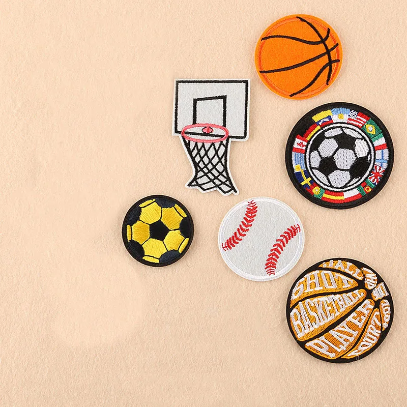 Баскетбольные спортивные нашивки для одежды Сделай Сам полосы железные на