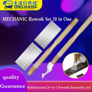 mechanic multifunctional mobile phone chip motherboard disassembly blade rework tool cpu disassembly rubber shovel tool imax9 free global shipping