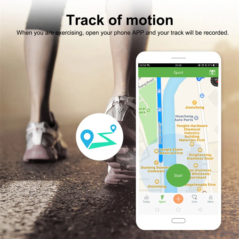 MODOSON Bluetooth умный Браслет E18 монитор сердечного ритма фитнес-трекер Smartband M3 Для samsung huawei Xiaomi Mi LG iphone