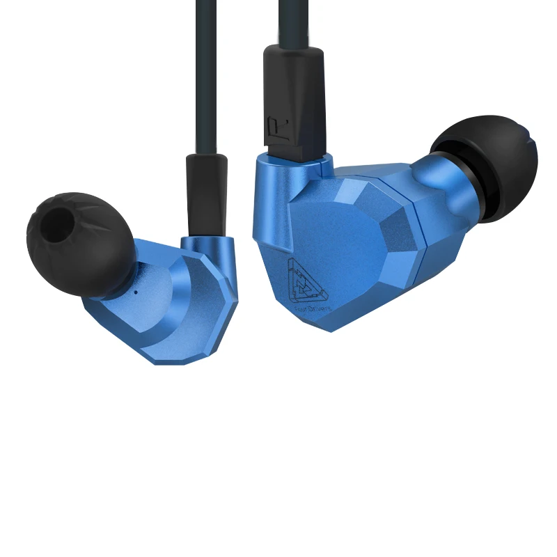 Гибридные наушники-вкладыши KZ ZS5 2DD + 2BA Hi-Fi DJ-гарнитура с монитором спортивные