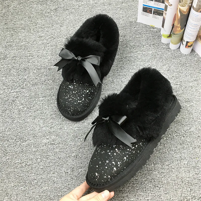 Женская Теплая обувь Новое поступление 2020 женские зимние сапоги из натуральной