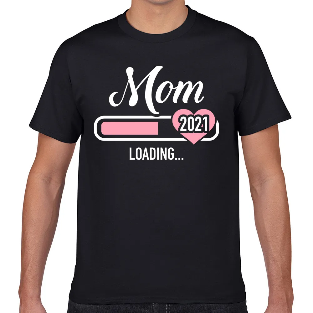 

Tops T Shirt Men mom 2021 Basic Black Geek Short Male Tshirt fa005