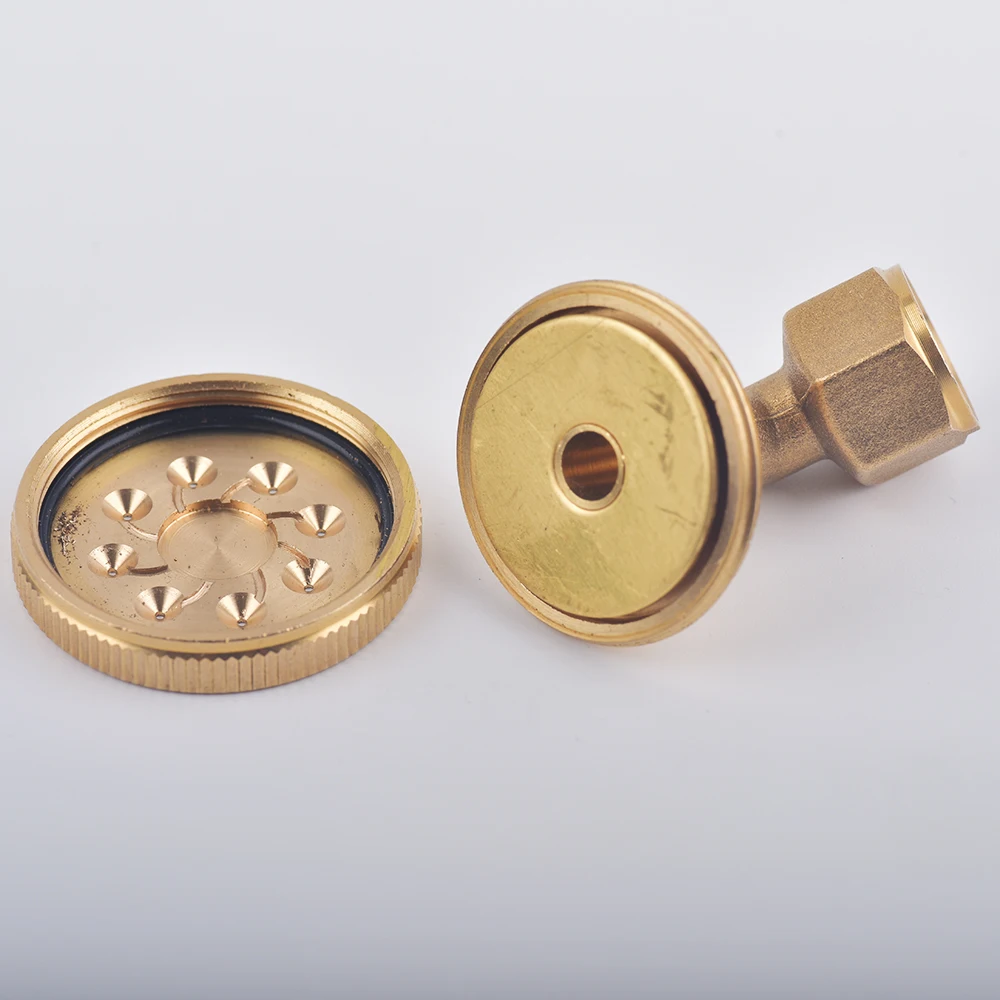 Латунная Распылительная насадка 1-8 отверстий 1/4 дюйма 1/2 3/4