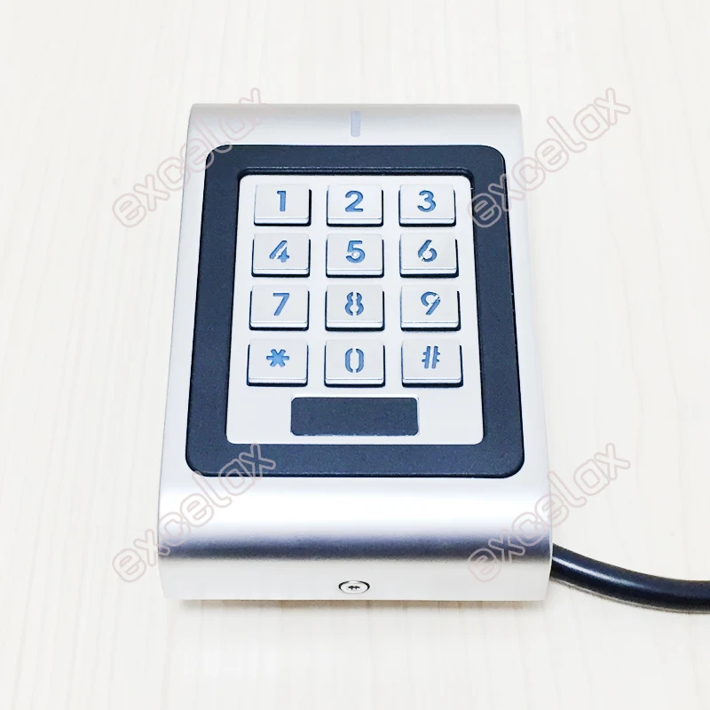 2 двери двойное реле AC DC 12в 28в Водонепроницаемая клавиатура управления доступом