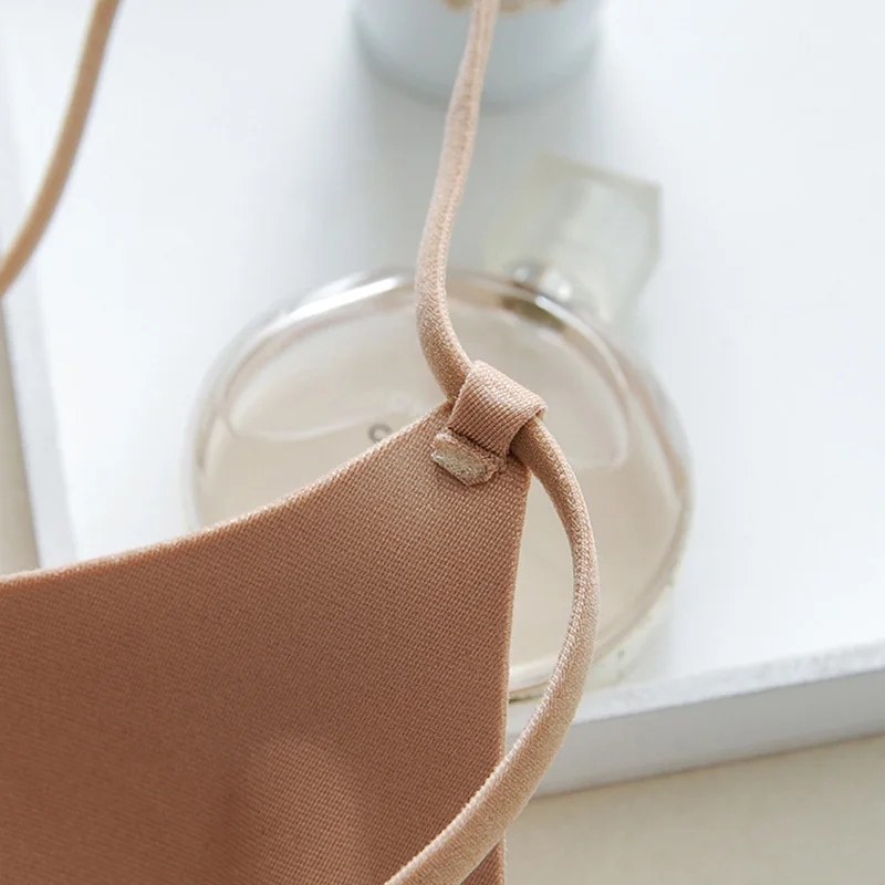 Бесшовный Женский бюстгальтер беспроводное тонкое нижнее белье сексуальное