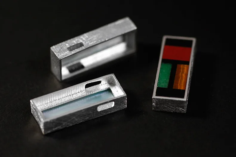 INATURE Mondrian стиль 925 пробы серебро натуральный камень простая Классическая Подвеска на ожерелье для женщин ювелирные изделия