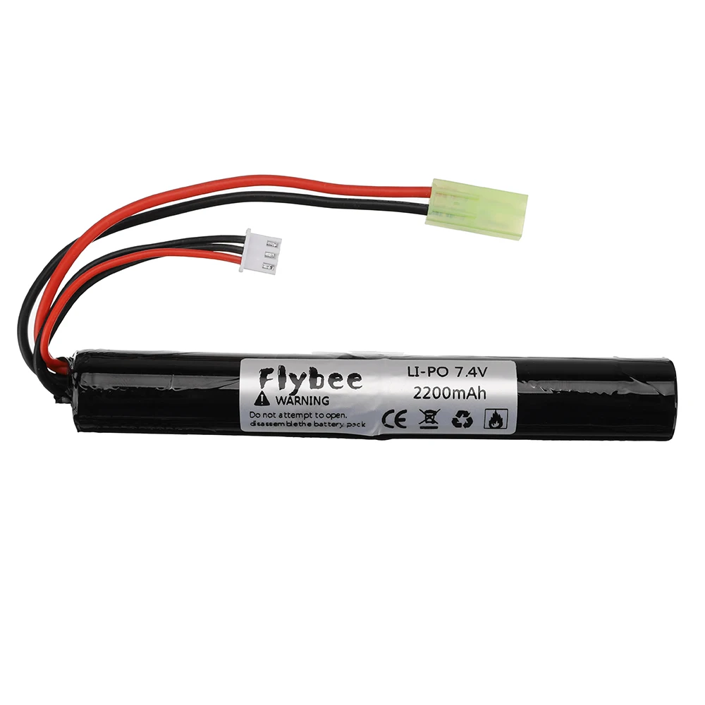 Tamiya plug Lipo Power Battery Airsoft gun battery 7 4 V 2200MAH 40C AKKU Mini toys Gun 2S 2200mAh батарея модельные детали |