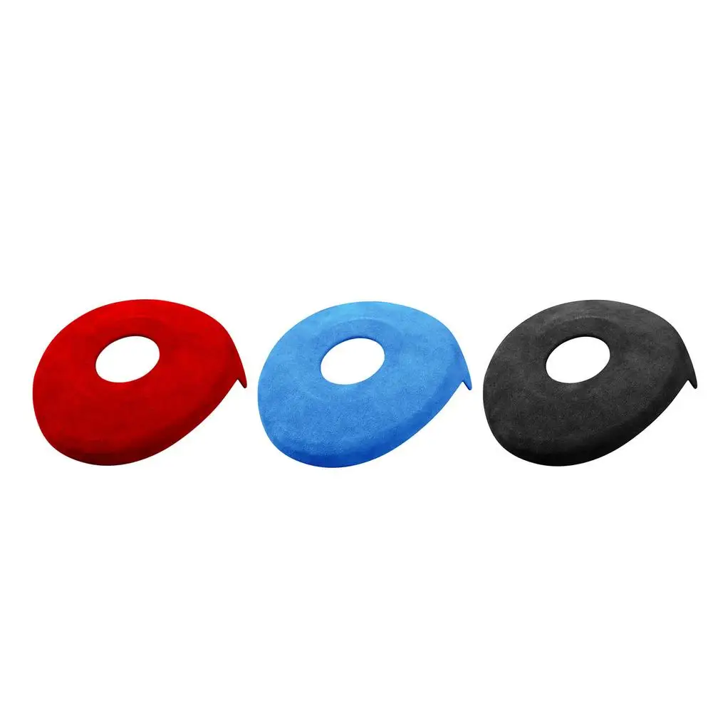 

Отделка на руль, наклейка, замшевые наклейки для украшения интерьера автомобиля, легко устанавливается, автомобильная круглая наклейка, ид...