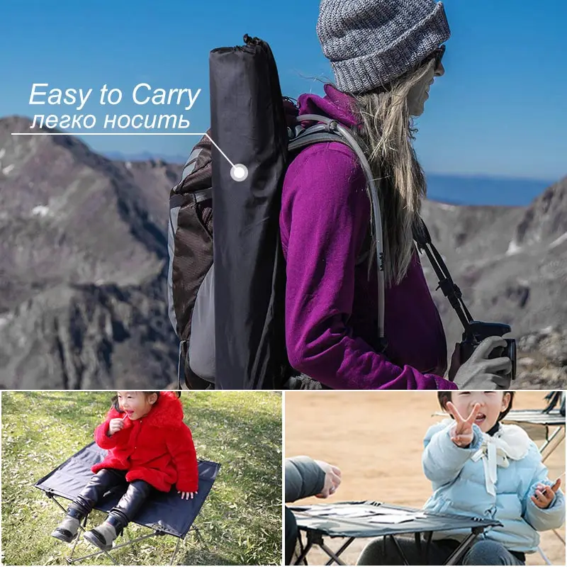 

Portable Foldable Table Outdoor Camping Ultralight Aluminum Desk BBQ Picnic 6061 Hiking Tables Folding Fishing Ultra Light Table