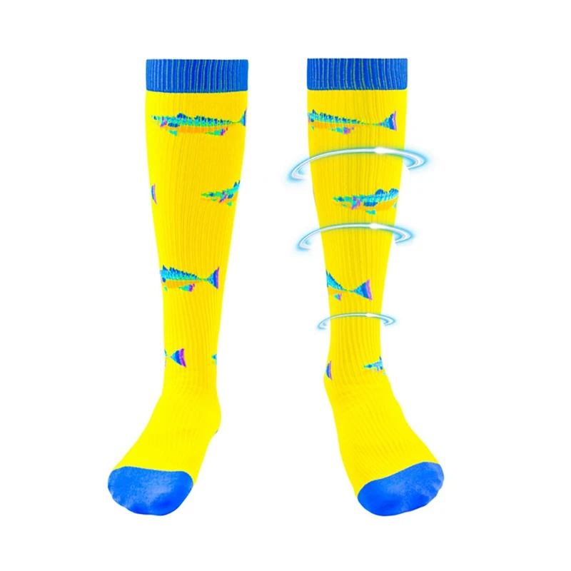 Компрессионные носки Длинные Стильные чулочно-носочные изделия для женщин и