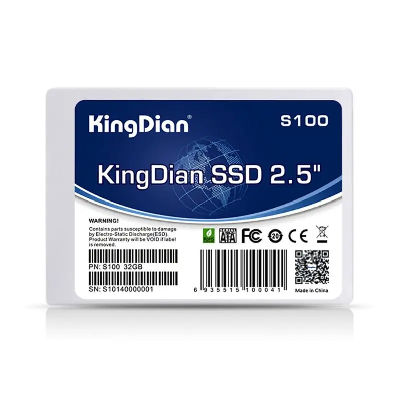 

KingDian 2.5\" Internal Desktop Hard Disc High Speed Solid State Drive SATA3
